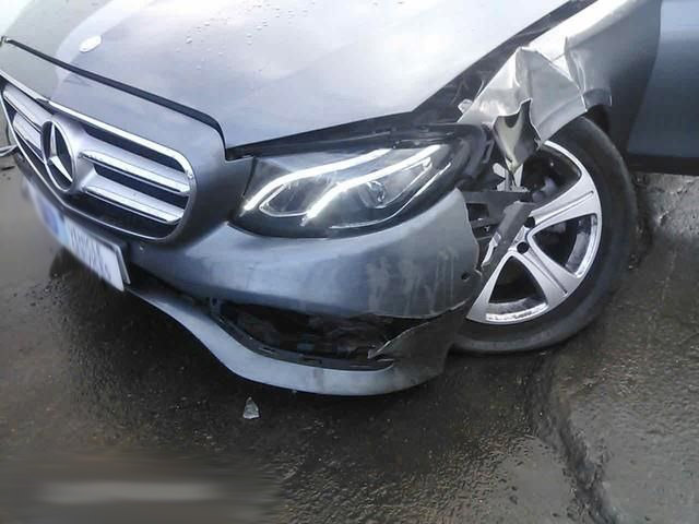 Damage to bumper